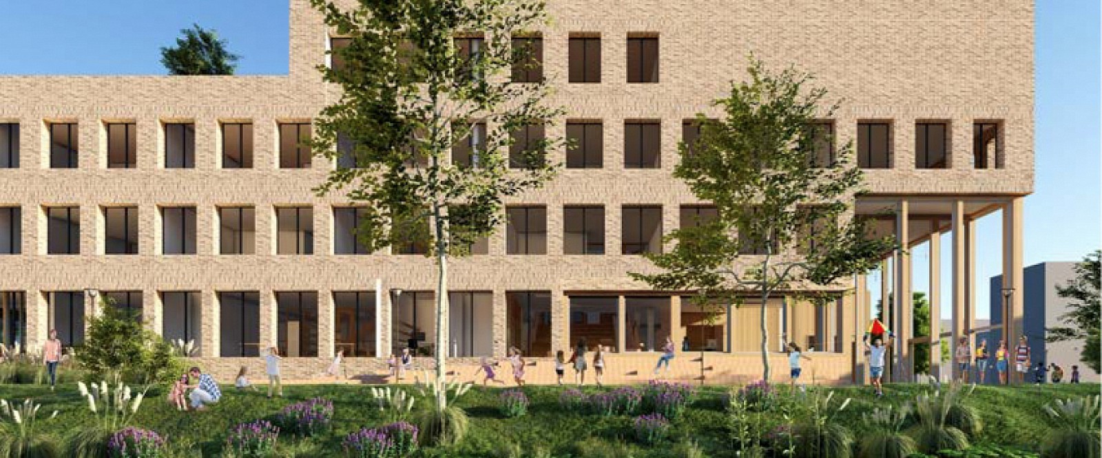 <h1>Nieuwbouw</h1> OBS Het Atelier: vanaf 2023 in Park Valley in de wijk Holland Park! <br>  <br> <a class=